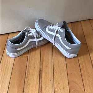 Grey vans
